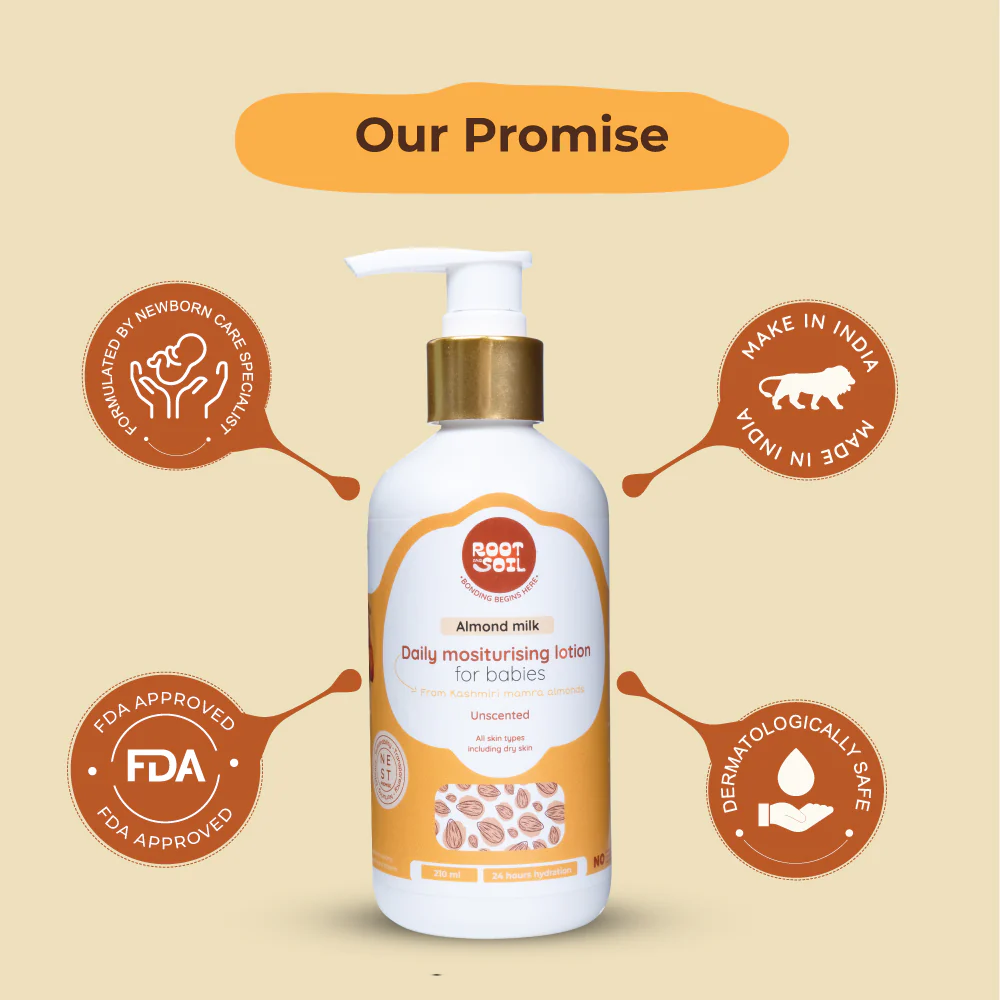Almond Milk Daily Moisturizing Lotion for Babies | Prevents & Solves Dry Skin | 0+ m - Image 8