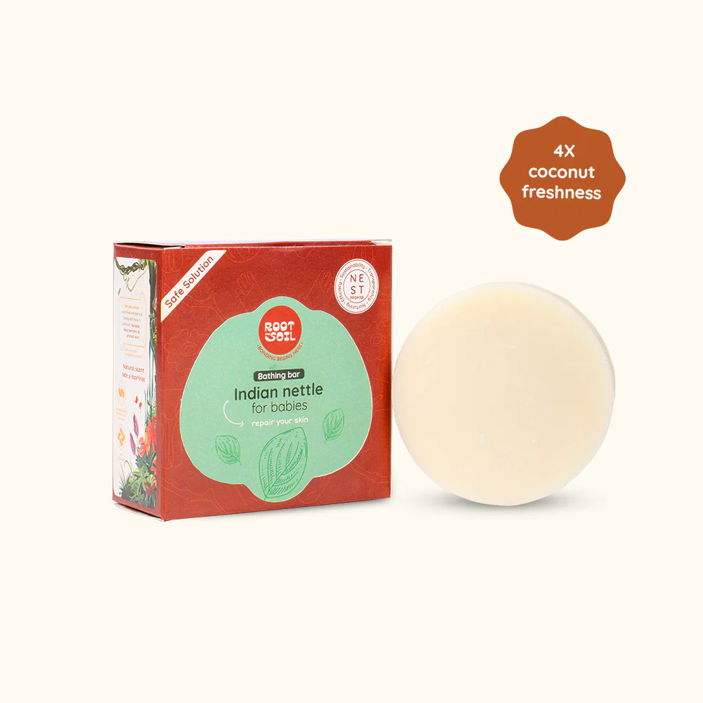 Indian Nettle Bar / Kuppaimeni Baby Bar | Skin Protection | 0+ m | 100 g - Image 8