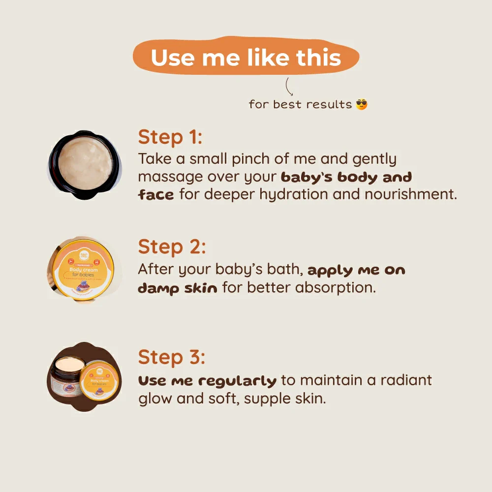 Kumkumadi Body Cream | Radiant & Glowing Baby Skin | 3 m to 8 y | 45 g - Image 6