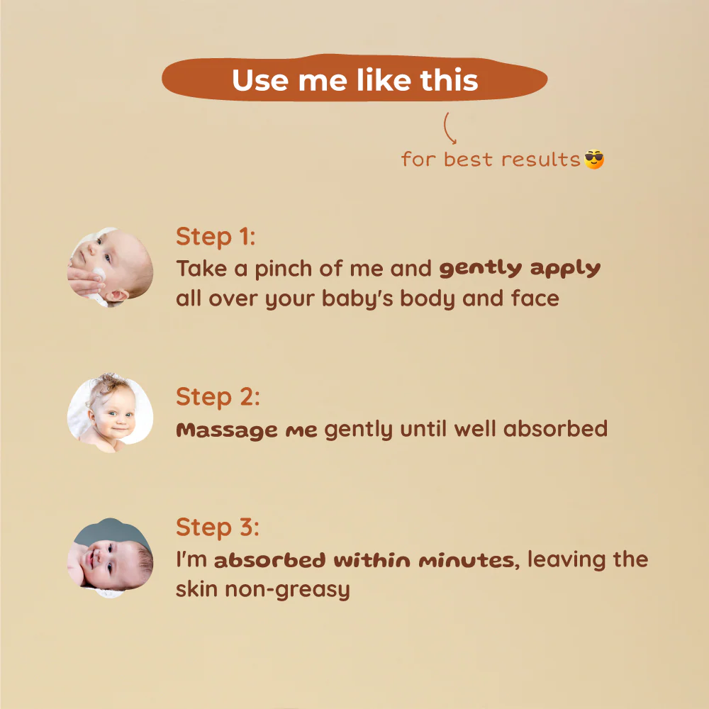 Baby Body Butter With Saffron | Butter based for Deep Hydration & Glow | 0+ m - Image 6