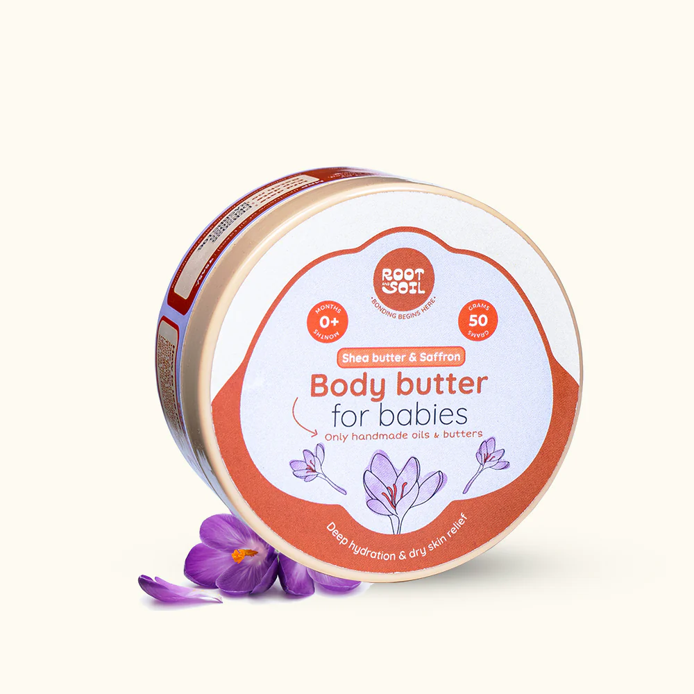 Baby Body Butter With Saffron | Butter based for Deep Hydration & Glow | 0+ m - Image 9