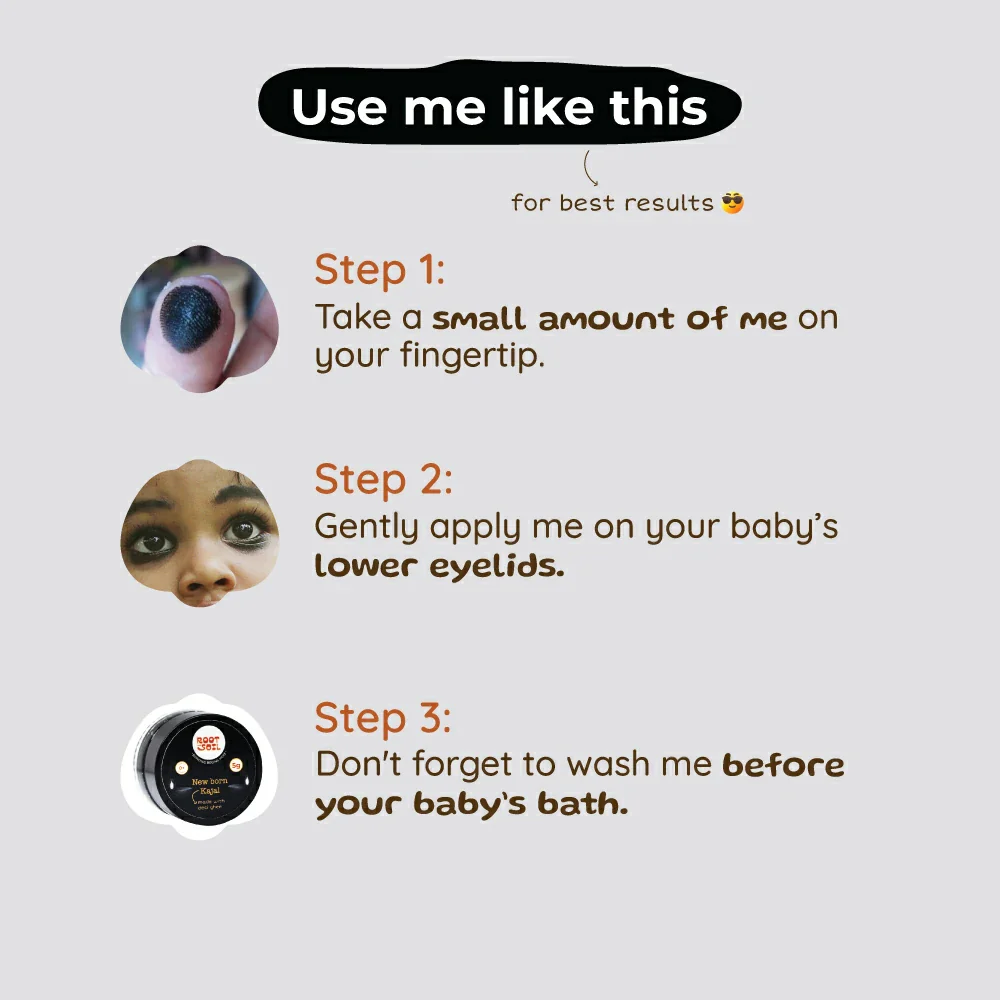 New Born Kajal | Keeps Baby Delicate Eyes Cool & Clean | 0+ m | 5 g - Image 5