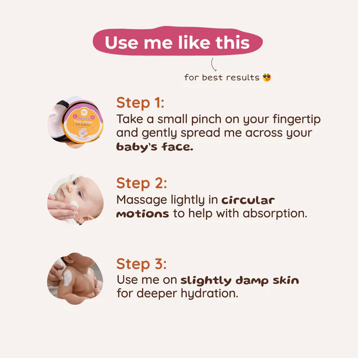 Pink Lotus & Coconut Milk Face Cream | Soft & Healthy Baby Skin | 0 m - 8 y | 45 g - Image 6