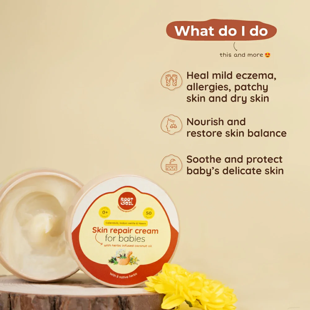 Skin Repair Cream | Soothens & Heals Baby Skin | 50 g | 0+ - Image 4